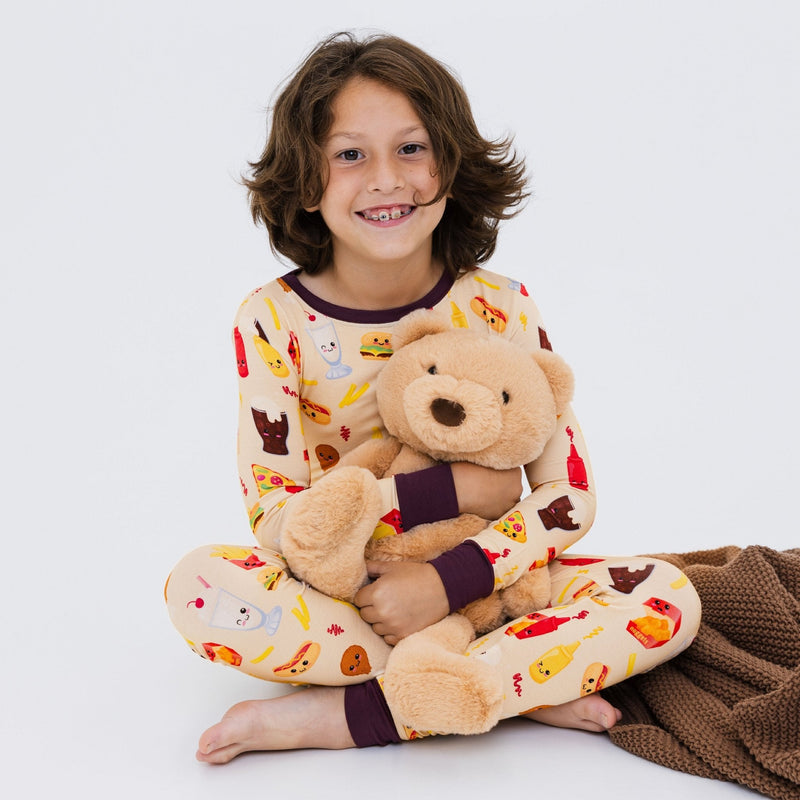 Blissful Bites Long Sleeve Pajamas - Bam & Stitch