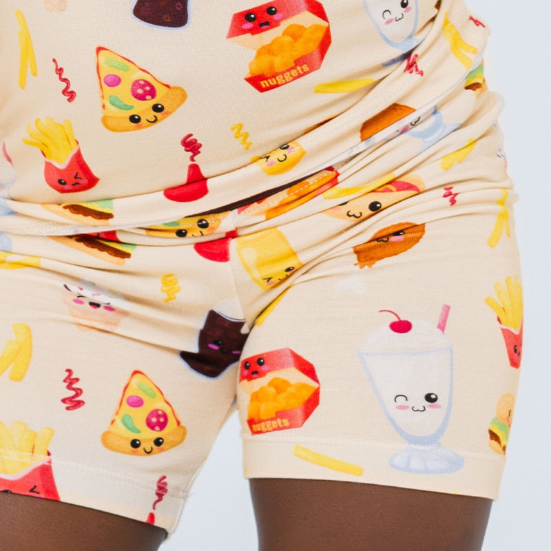 Blissful Bites Short Sleeve Pajamas - Bam & Stitch