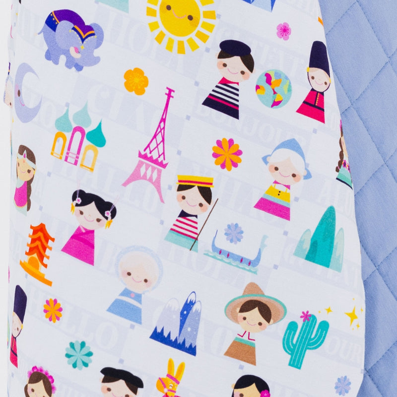 Children of the World Blanket - Bam & Stitch