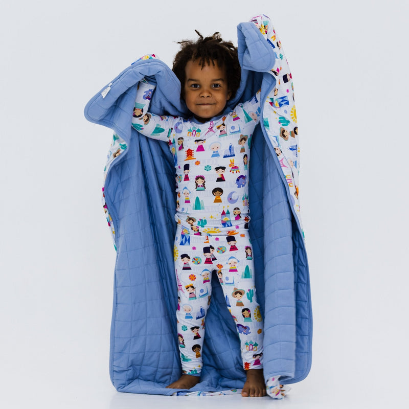 Children of the World Blanket - Bam & Stitch