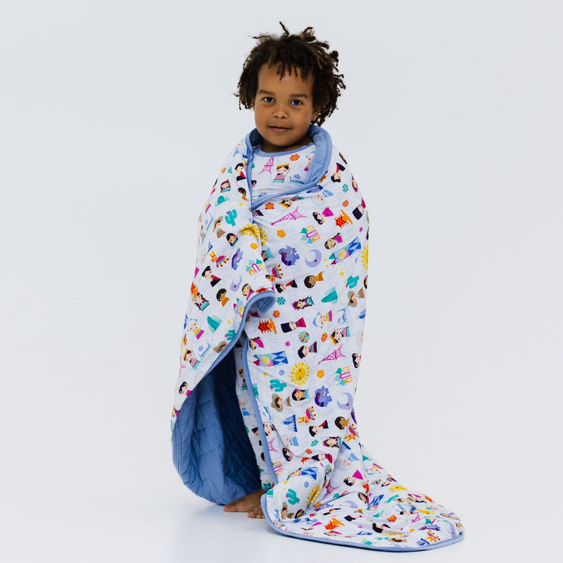 Children of the World Blanket - Bam & Stitch