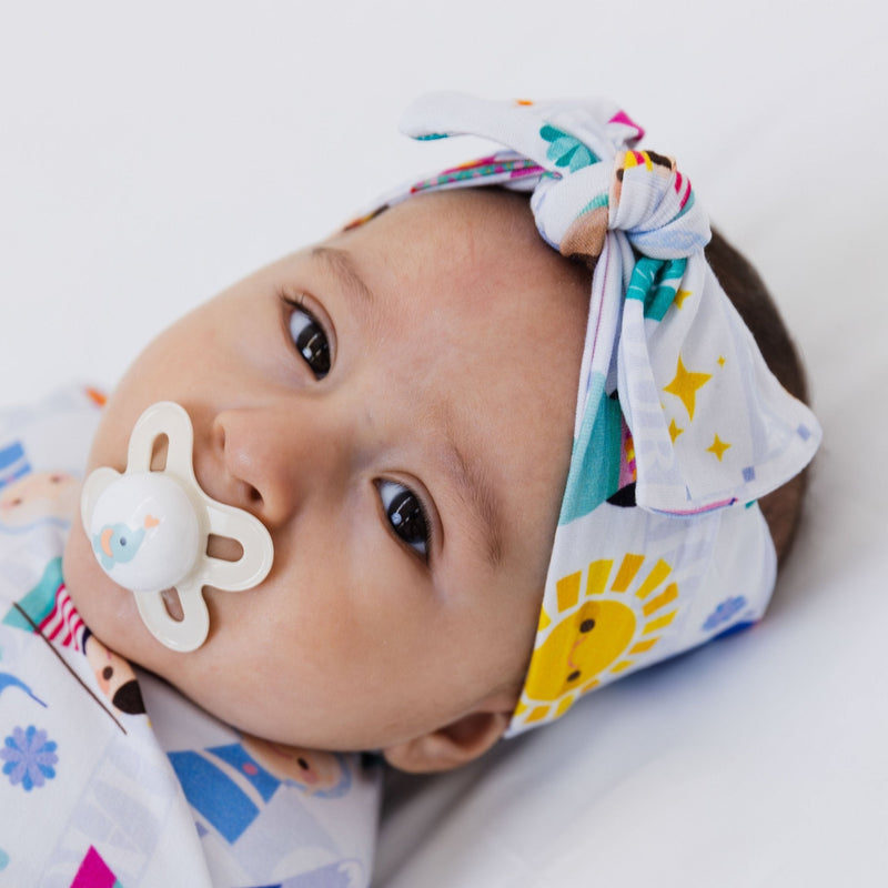 Children of the World Bow Headband - Bam & Stitch
