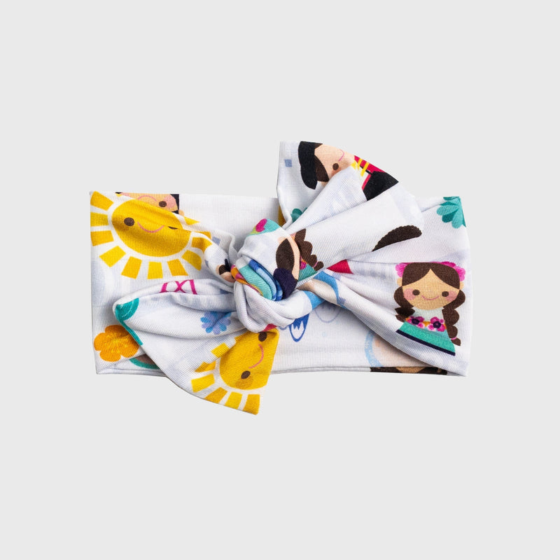 Children of the World Bow Headband - Bam & Stitch