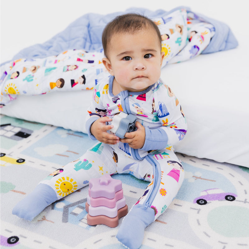 Children of the World Convertible Romper - Bam & Stitch