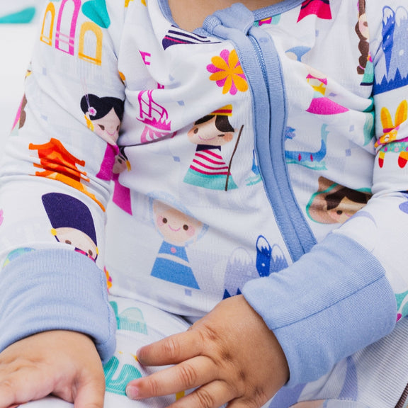 Children of the World Convertible Romper - Bam & Stitch