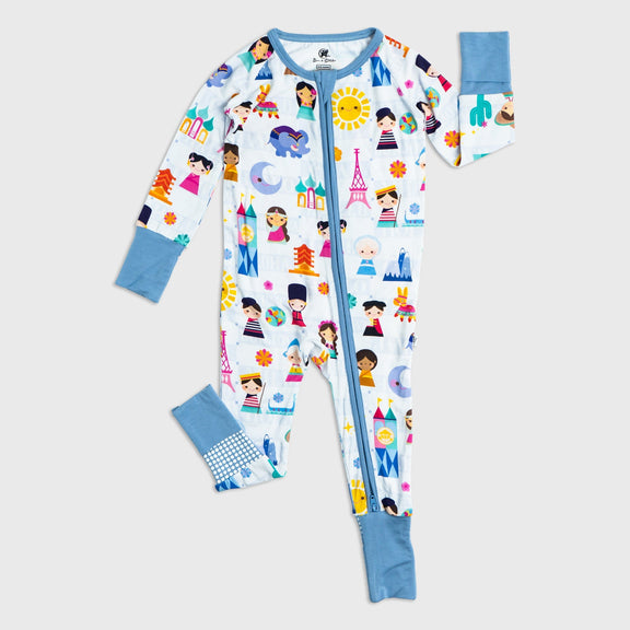 Children of the World Convertible Romper - Bam & Stitch