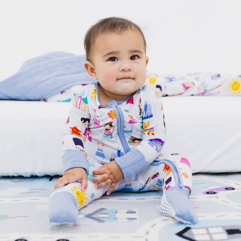 Children of the World Convertible Romper - Bam & Stitch