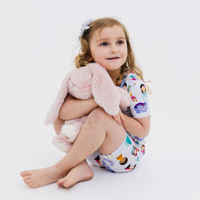 Children of the World Short Sleeve Pajamas - Bam & Stitch
