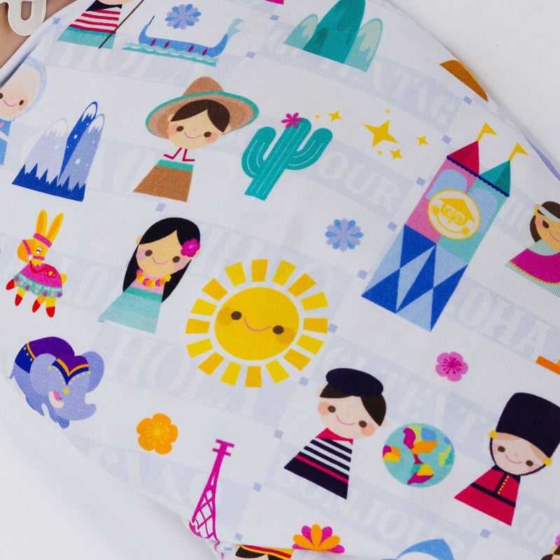 Children of the World Swaddle - Bam & Stitch