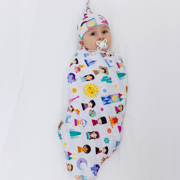 Children of the World Swaddle - Bam & Stitch
