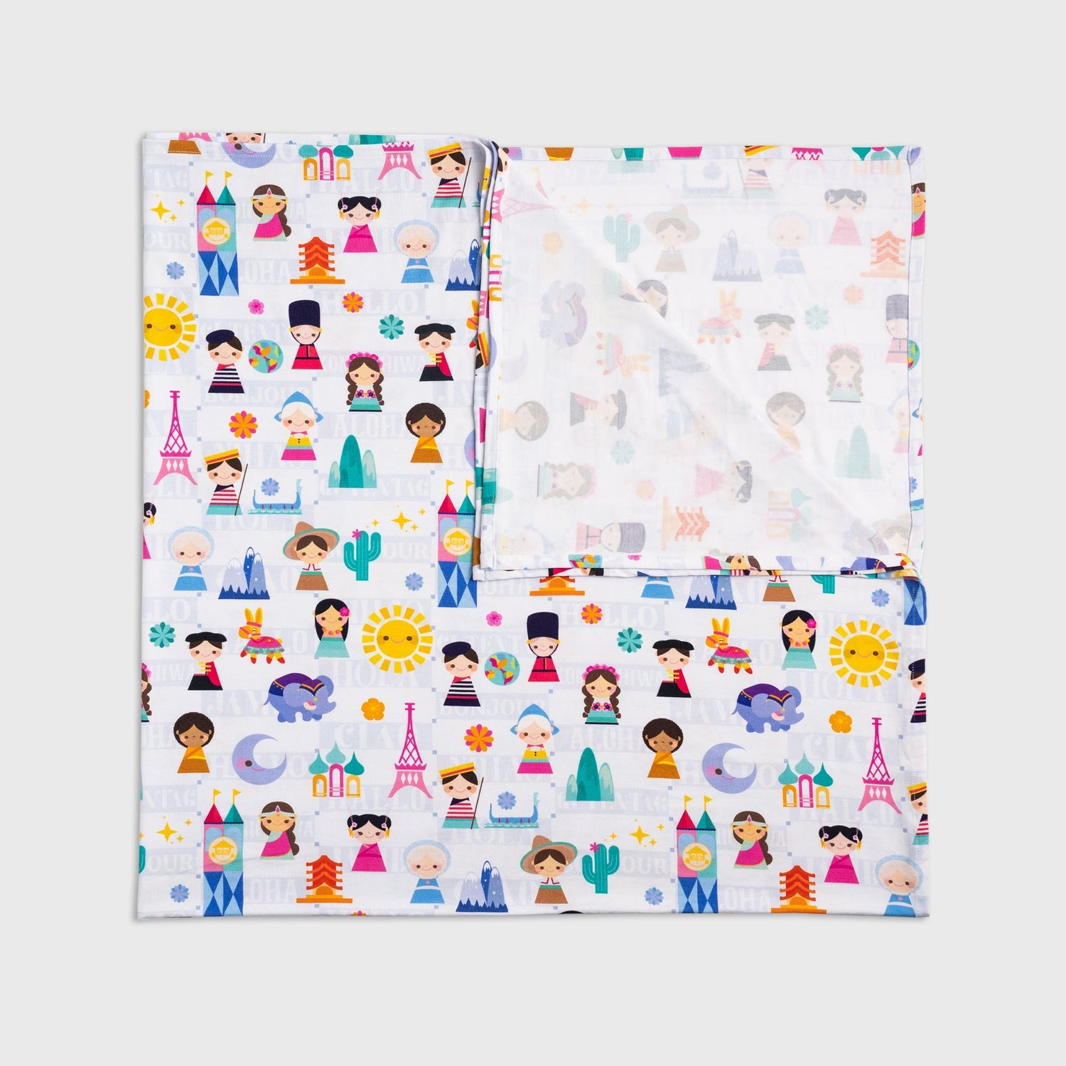 Children of the World Swaddle - Bam & Stitch