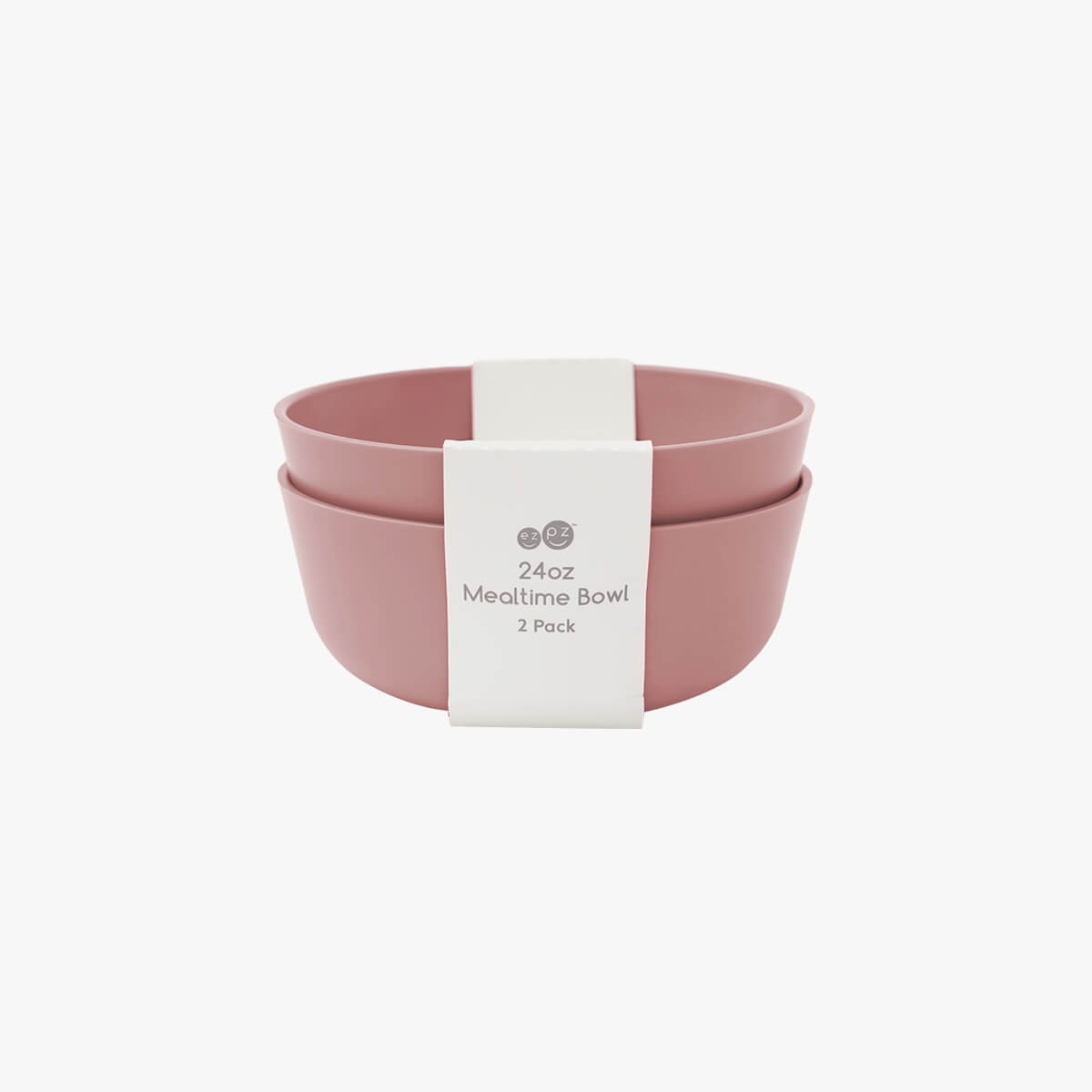 Mealtime Bowl in Blush / ezpz Basics Line / Stylish Bowls for Big Kids #color_blush