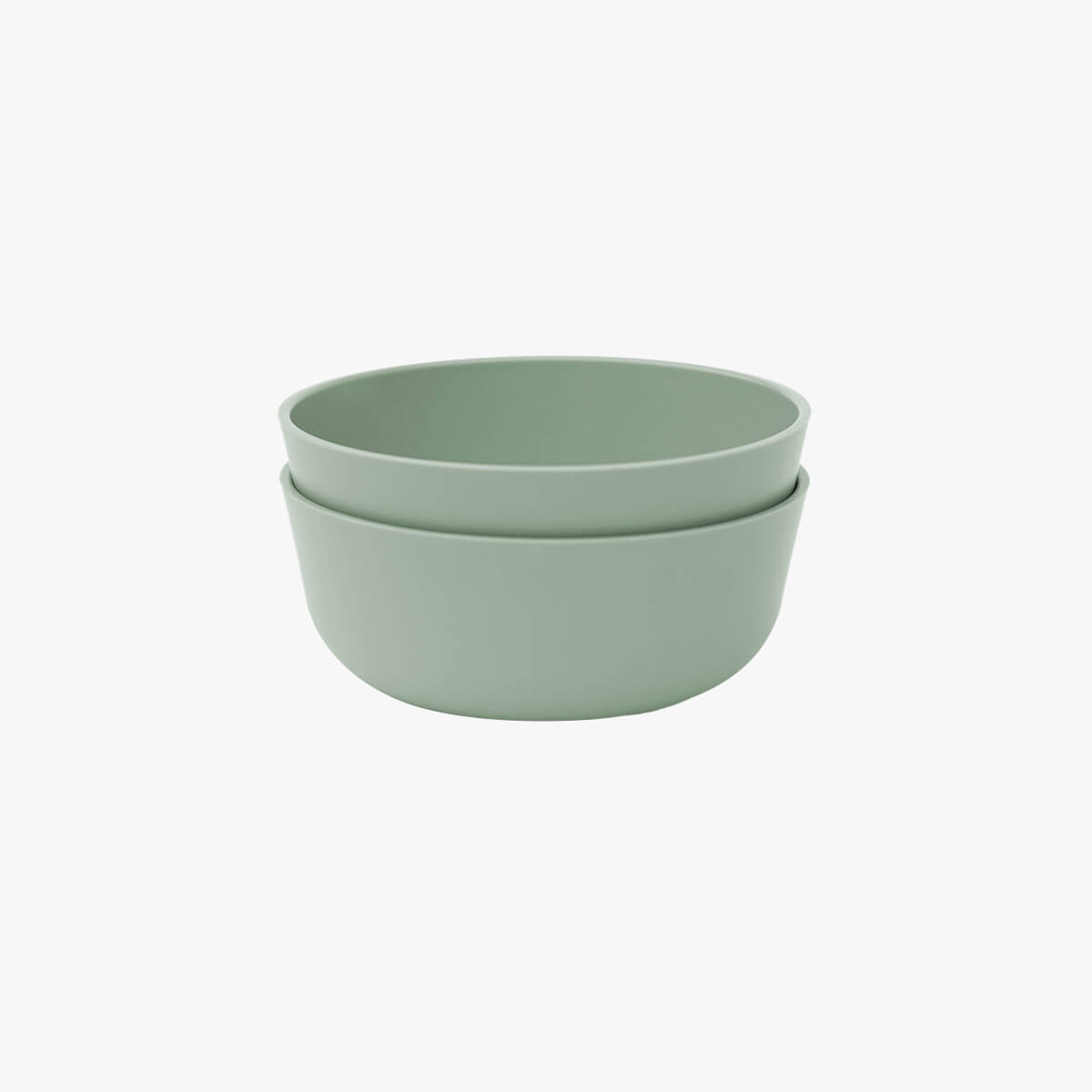 Mealtime Bowl in Sage / ezpz Basics Line / Stylish Bowls for Big Kids #color_sage