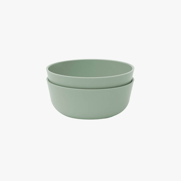 Mealtime Bowl in Sage / ezpz Basics Line / Stylish Bowls for Big Kids #color_sage