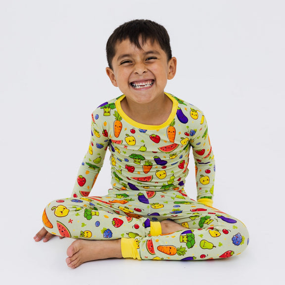 Farm Fresh Long Sleeve Pajamas - Bam & Stitch
