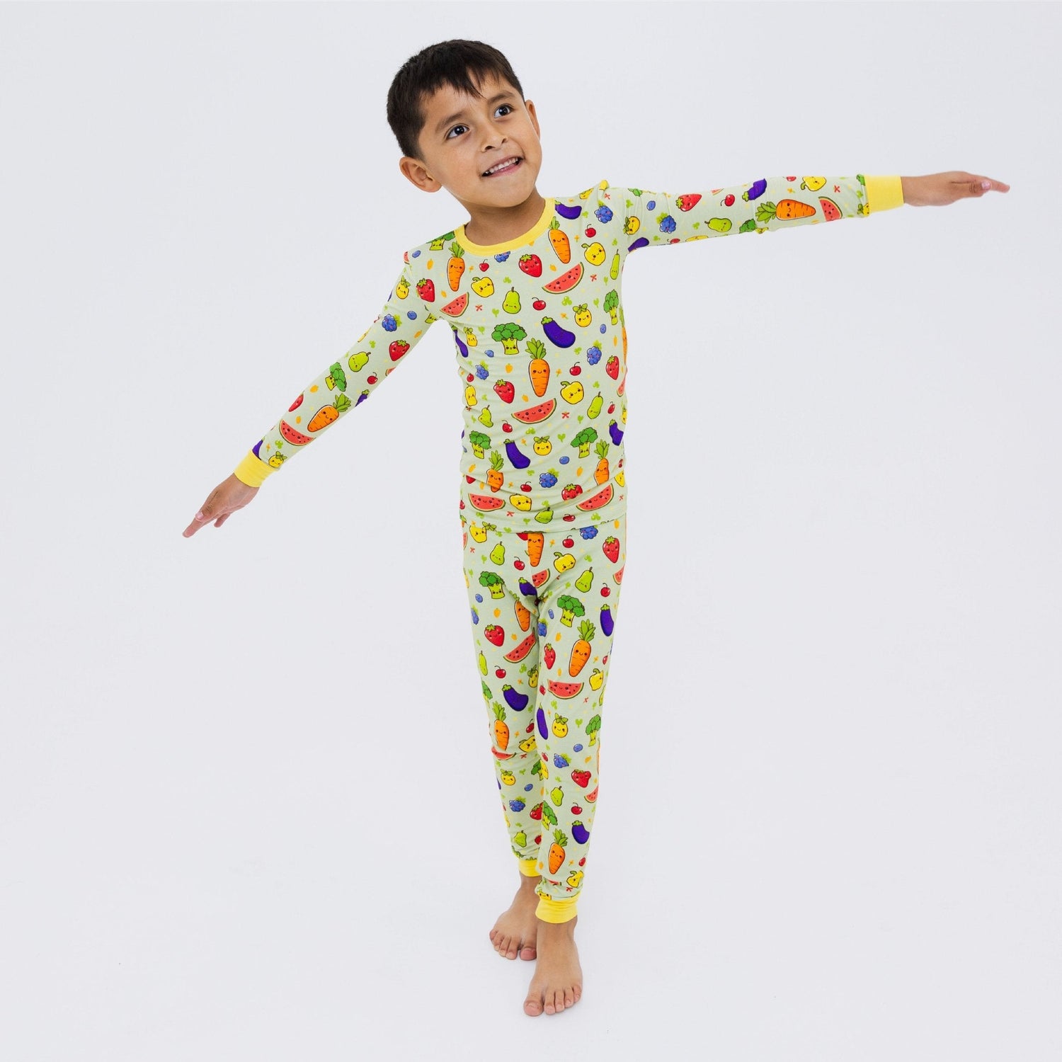 Farm Fresh Long Sleeve Pajamas - Bam & Stitch