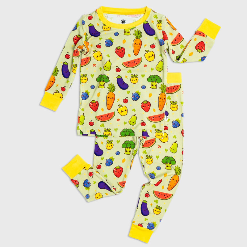 Farm Fresh Long Sleeve Pajamas - Bam & Stitch