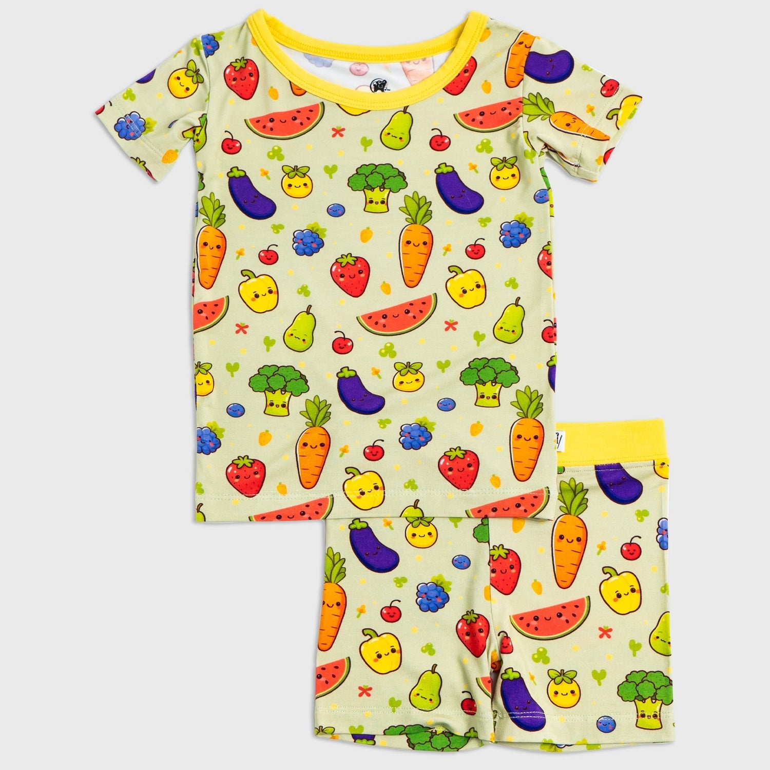 Farm Fresh Short Sleeve Pajamas - Bam & Stitch