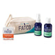 FACIAL SKINCARE SET FOR DRY SKIN, PREGNANCY SAFE-FATCO Skincare Products paleo skincare OCM oil cleanser toner unmyrrhaculous tallow balm face cream bag tote travel pregnancy safe