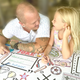 Father's Day Coloring Tablecloth
