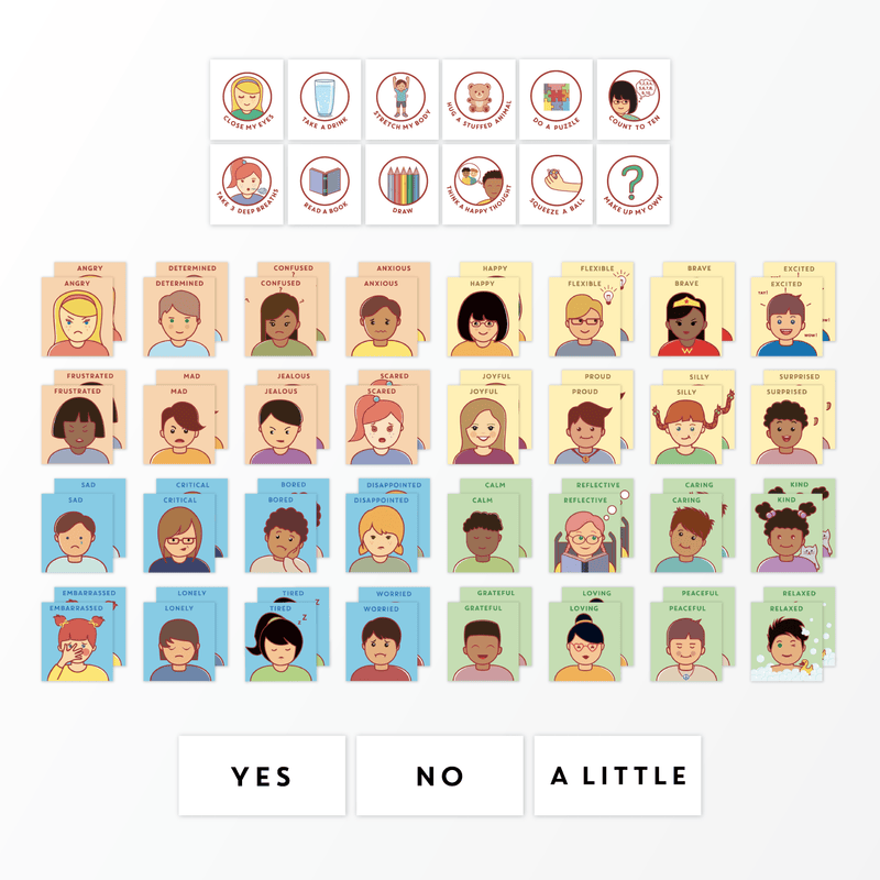 Time-In Activity Mat & Feelings Card Game – Generation Mindful