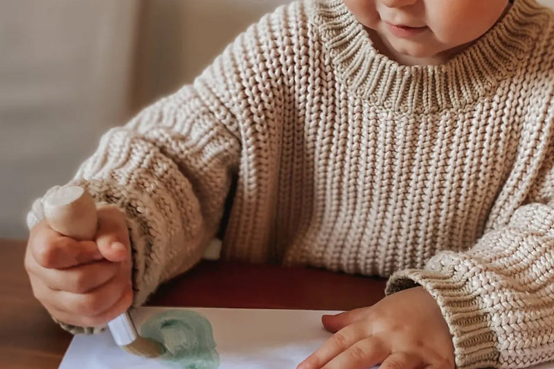 My First Paint Brush Set – Safe & Easy for Ages 1–3 by Honeysticks USA