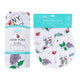 New York-themed baby gift set with muslin swaddle blanket and burp cloth, featuring iconic city landmarks.