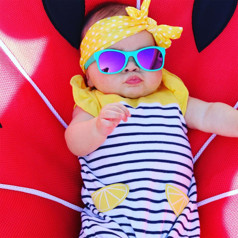Goonies Baby Sunglasses – Mint Teal by ro•sham•bo eyewear