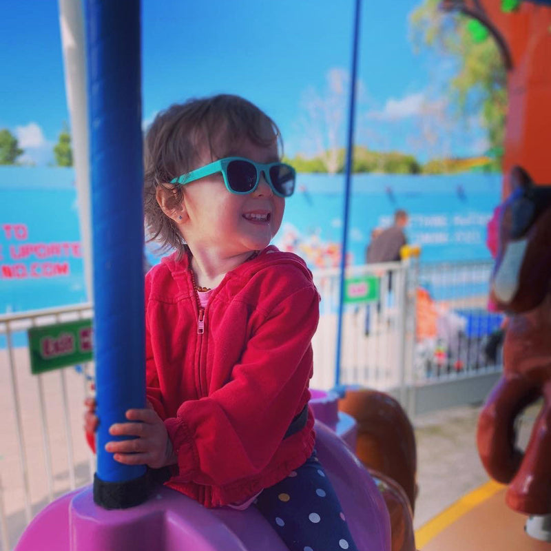 Goonies Toddler Sunglasses – Teal Polarized by ro•sham•bo eyewear