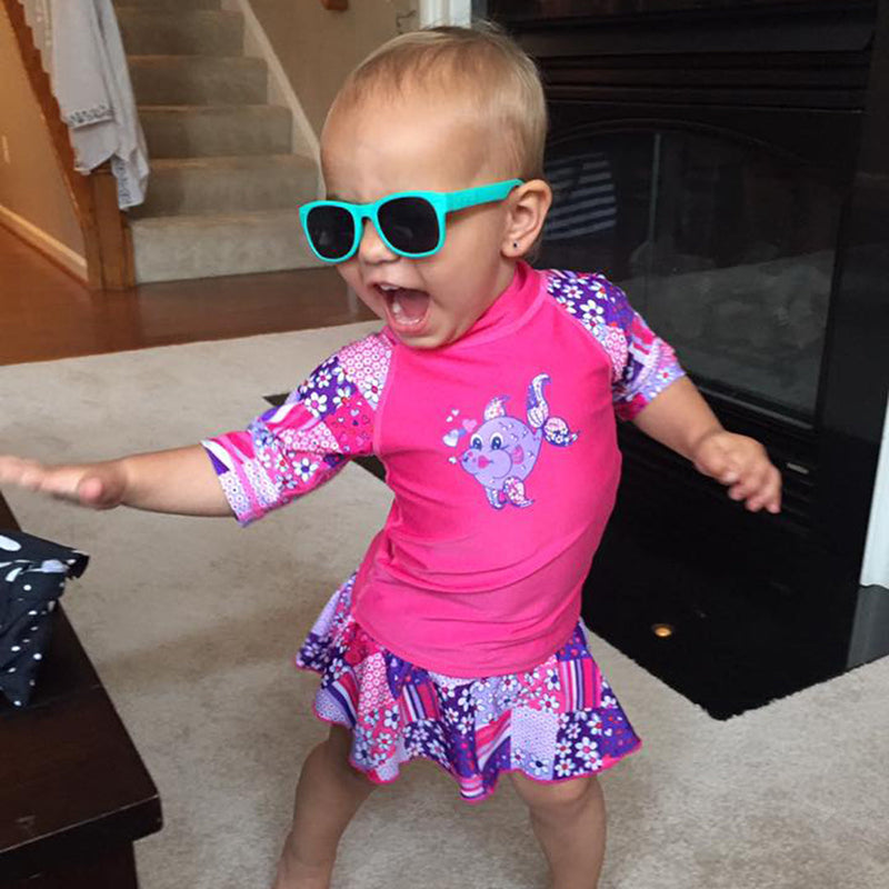 Goonies Toddler Sunglasses – Teal Polarized by ro•sham•bo eyewear