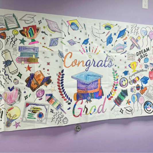 Graduation Coloring Tablecloth