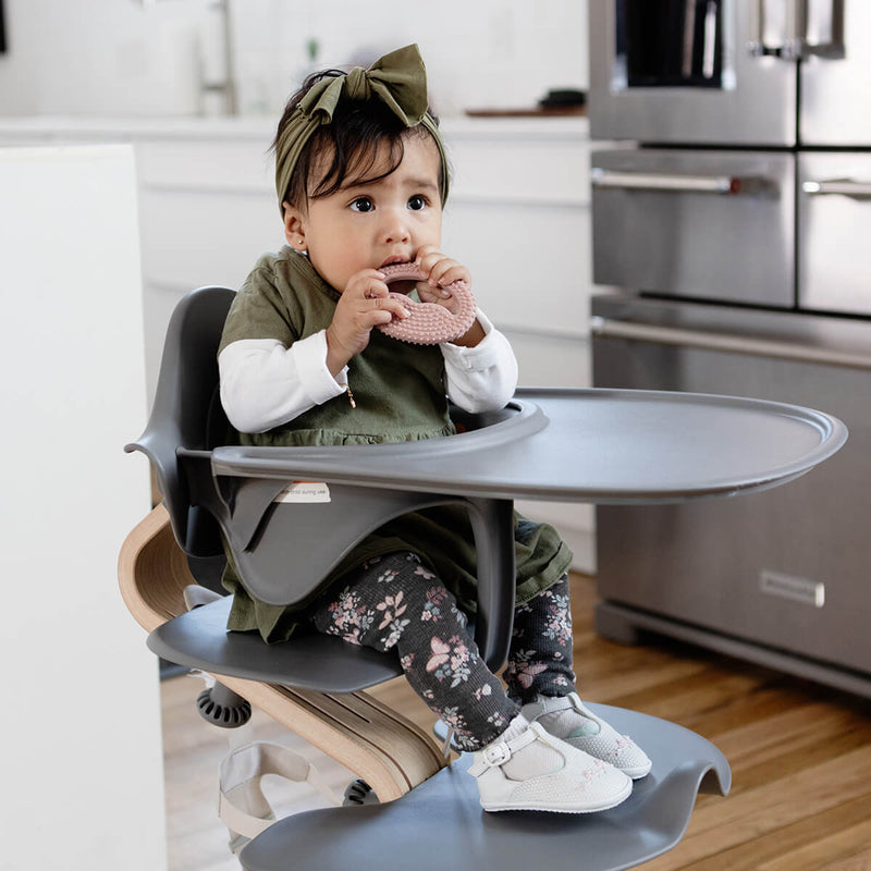 ezpz oral development tools in blush pink / silicone teethers for motor skill development #color_blush