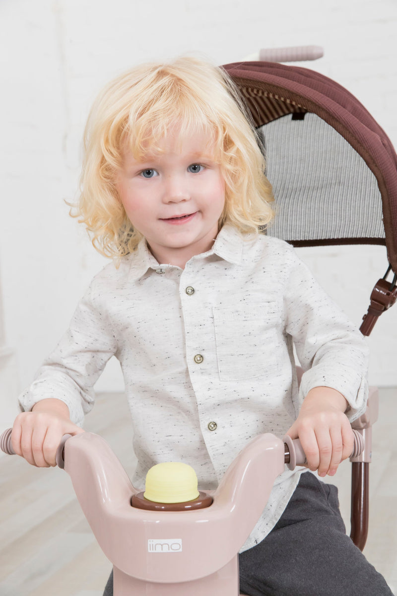 3-in-1 Foldable Tricycle with Canopy – Toddler Ride-On by iimo USA