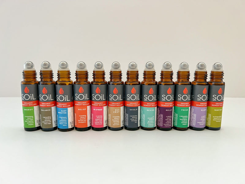 De-Stress Organic Remedy Roller — 20ml