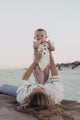 Organic White Summer Romper - Babe Basics