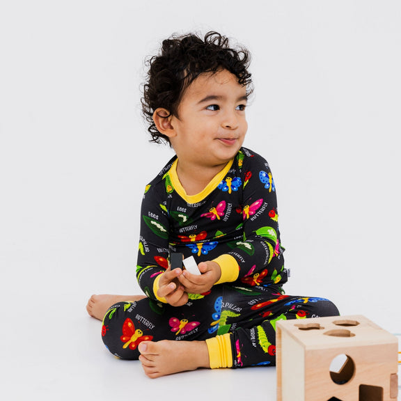 It's Morphing Time! Long Sleeve Pajamas - Bam & Stitch