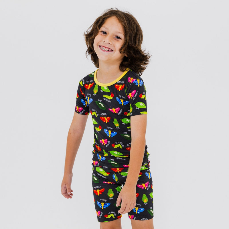It's Morphing Time! Short Sleeve Pajamas - Bam & Stitch
