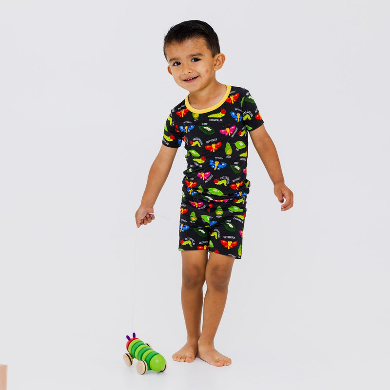 It's Morphing Time! Short Sleeve Pajamas - Bam & Stitch