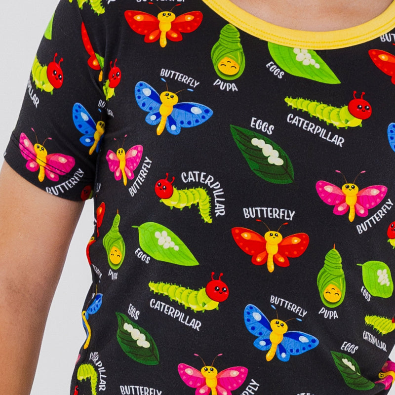 It's Morphing Time! Short Sleeve Pajamas - Bam & Stitch