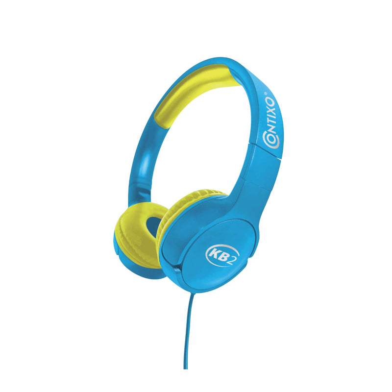 Contixo KB2 Kids Wired Headphones (Blue)