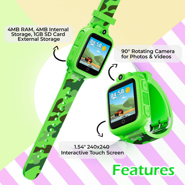 Contixo Smart Watch for Kids with Camera, Games & MP3 Player