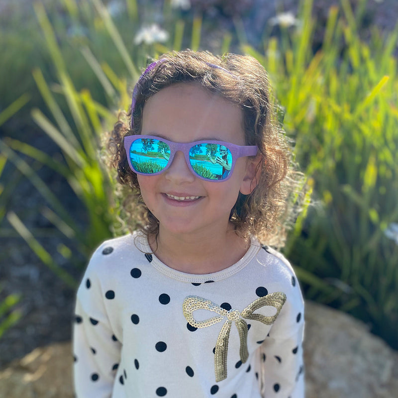 Punky Glitter Shades | Toddler Sunglasses by ro•sham•bo eyewear