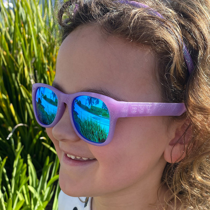 Punky Glitter Shades | Toddler Sunglasses by ro•sham•bo eyewear