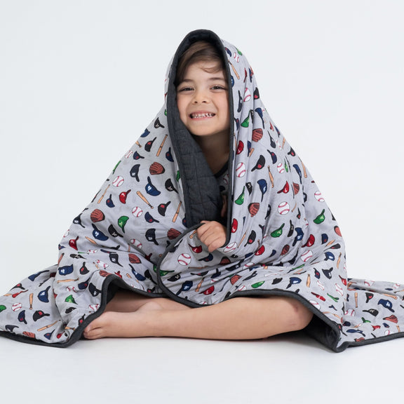 Major League Buddies Blanket - Bam & Stitch