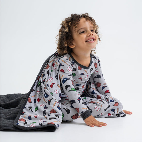 Major League Buddies Blanket - Bam & Stitch