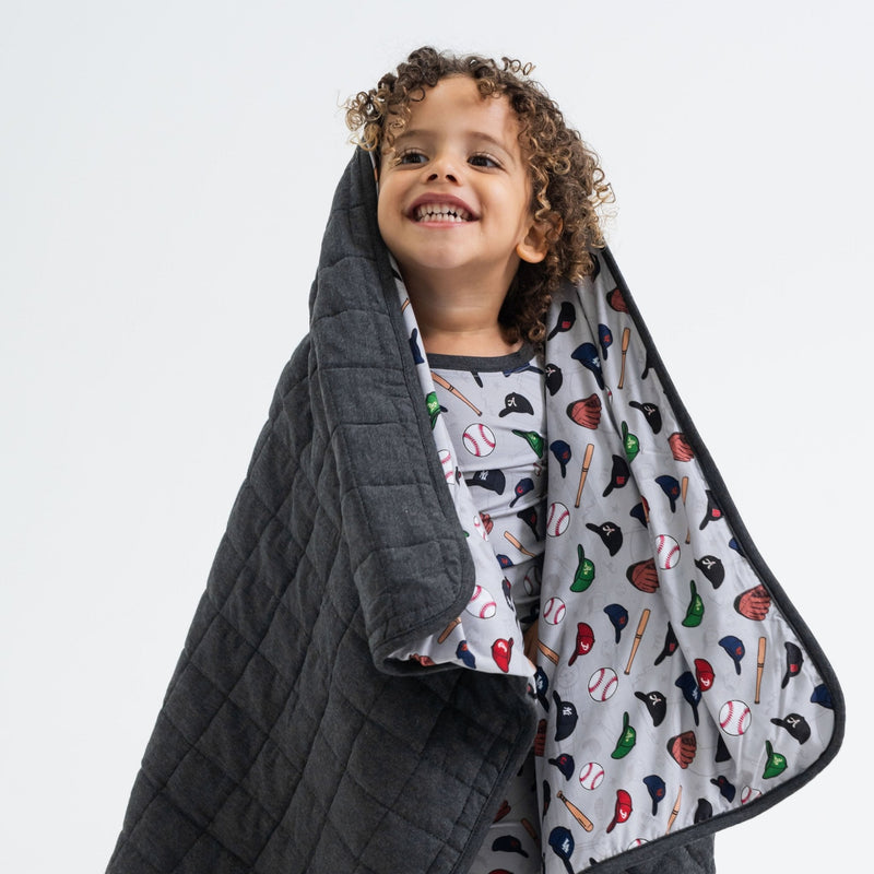 Major League Buddies Blanket - Bam & Stitch