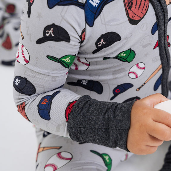 Major League Buddies Convertible Romper - Bam & Stitch