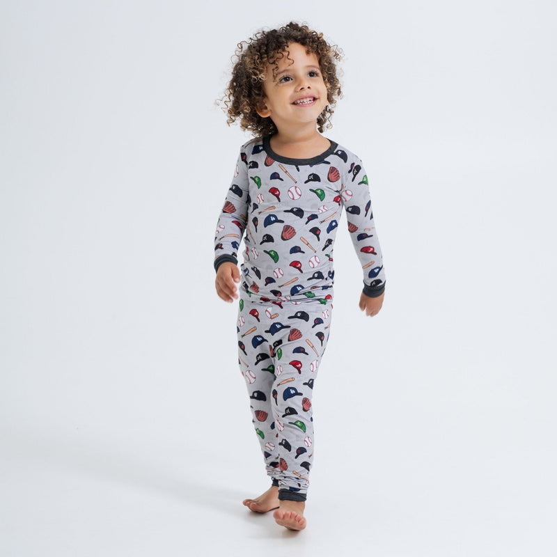 Major League Buddies Long Sleeve Pajamas - Bam & Stitch
