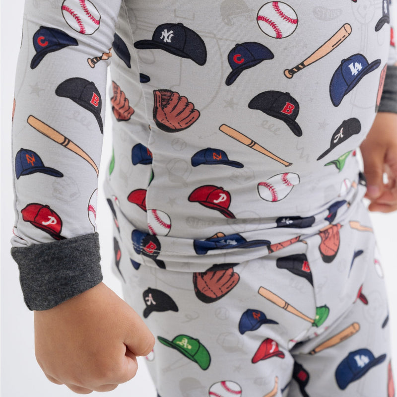 Major League Buddies Long Sleeve Pajamas - Bam & Stitch