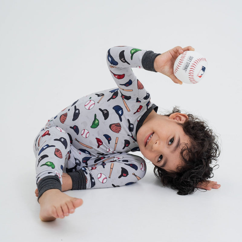 Major League Buddies Long Sleeve Pajamas - Bam & Stitch